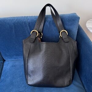 GiGi New York Ellen Bag
Embossed Python